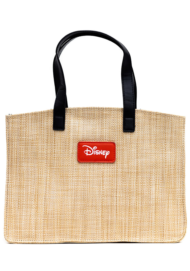 Buckle Down Disney Bag, Fanny Pack, Mickey Mouse Expression Blocks White  Black Red, Canvas