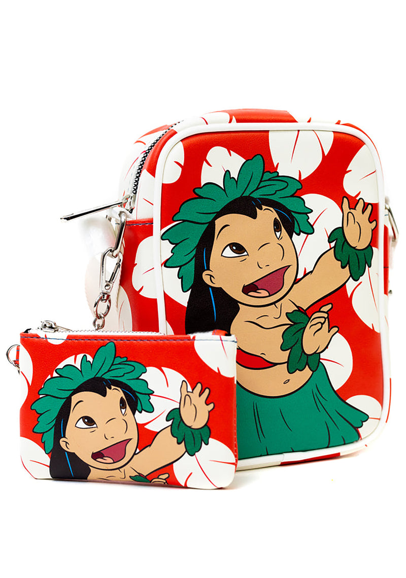 Buckle Down X Disney Lilo and Stitch Scrump Leaf 2PC Crossbody Bag Set