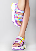 Video Kid Platform Sandals