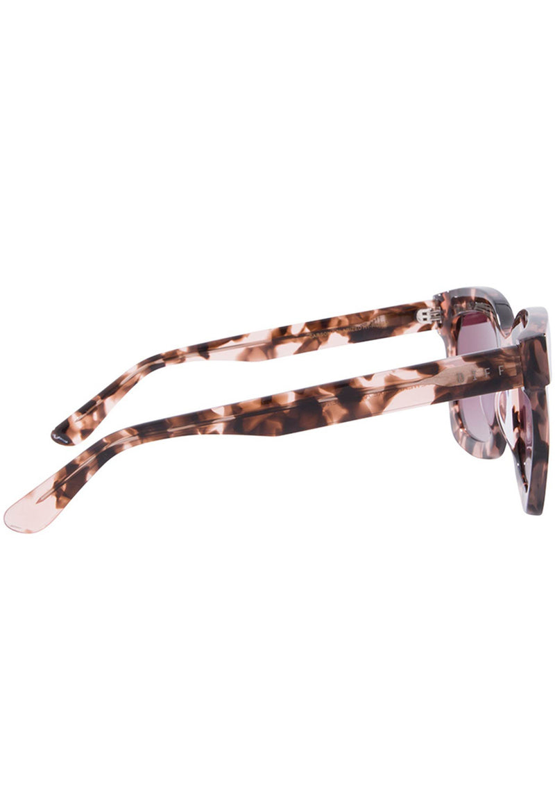 Carson Polarized Sunglasses in Himalayan Tortoise/Rose Gradient