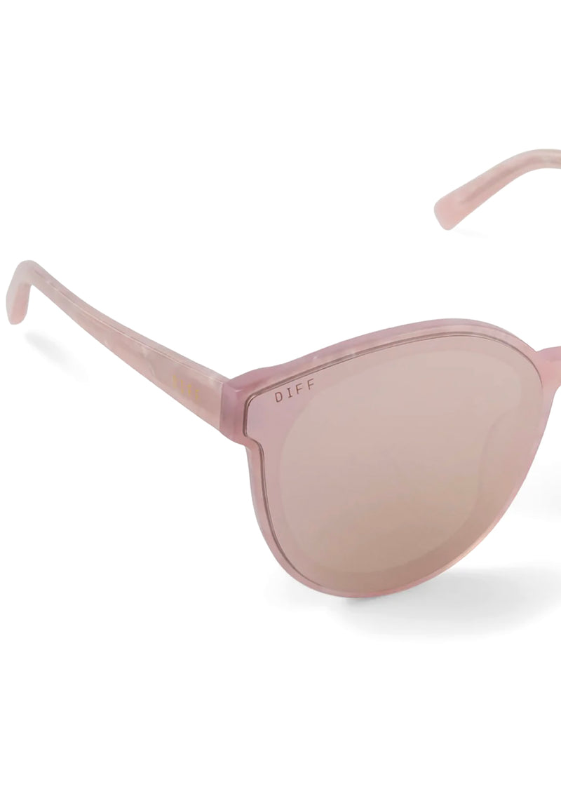 DIFF EYEWEAR Shop DIFF Eyewear Gemma Sunglasses in Geo Pink/Cherry