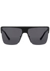 Kendra Sunglasses in Matte Black/Grey