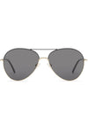 Knox Sunglasses in Gold/Grey