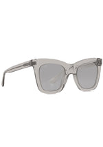 Kaia Polarized Sunglasses in Gray Crystal/Gray Mirror