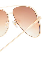 Venice Sunglasses in Gold/Sienna