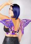 Golden Illusion Iridescent Harness Butterfly Wings