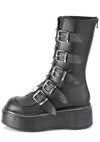 EMILY 330 Fatally Yours Black Platform Boots