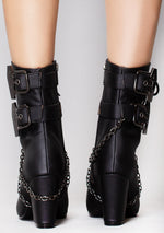 VIVIKA 128 Witching Hour Black Ankle Boot