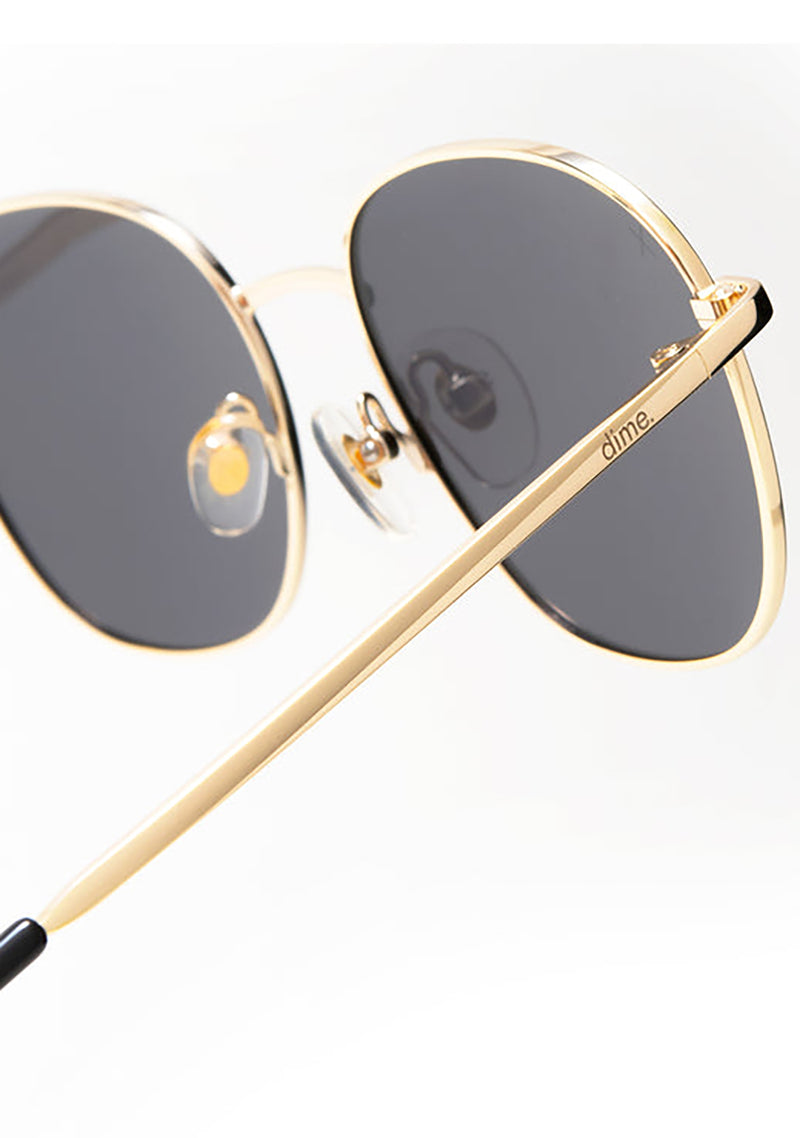 Avalon Sunglasses in Matte Gold/Grey