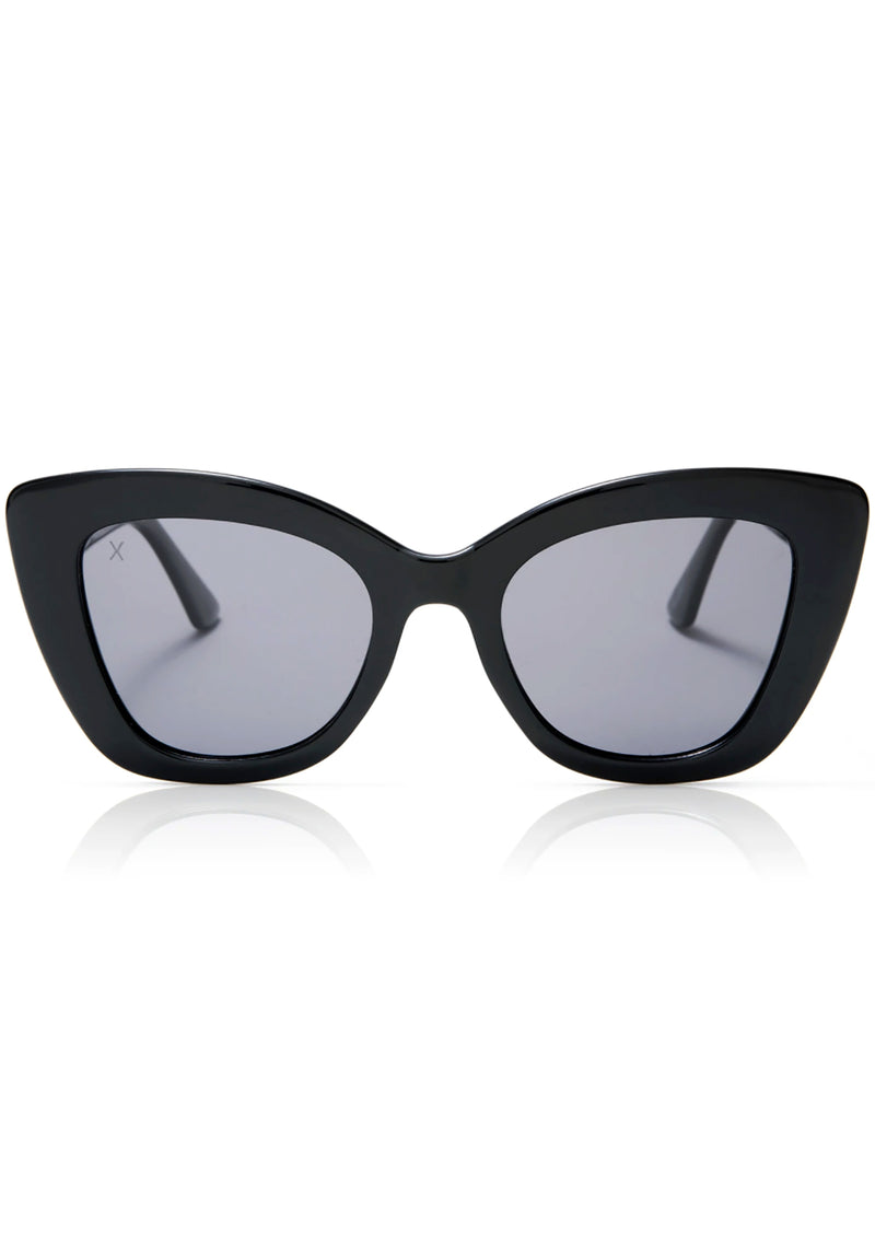 Beverly Sunglasses in Black/Grey