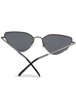 Fairfax Sunglasses in Shiny Gunmetal/Grey