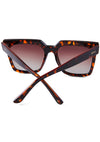 Topanga Sunglasses in Tortoise/ Brown Gradient