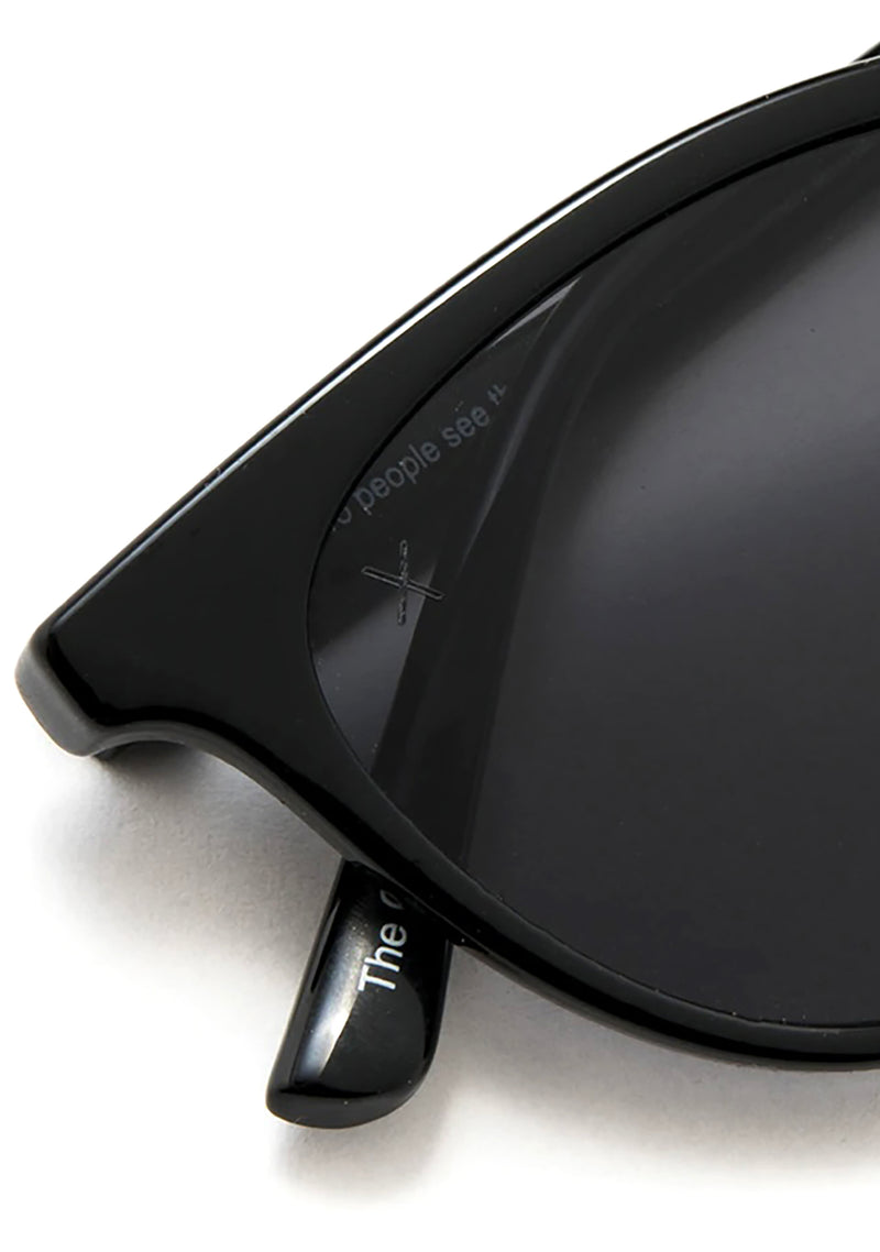 X Becky G The G Sunglasses in Black/Grey