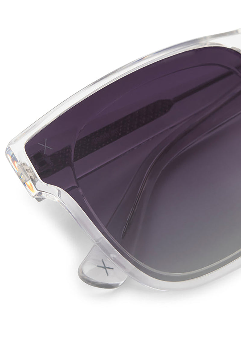 X Sssniperwolf 001 Sunglasses in Clear/Grey Gradient