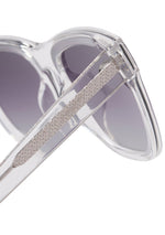 X Sssniperwolf 001 Sunglasses in Clear/Grey Gradient