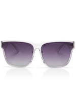 X Sssniperwolf 001 Sunglasses in Clear/Grey Gradient