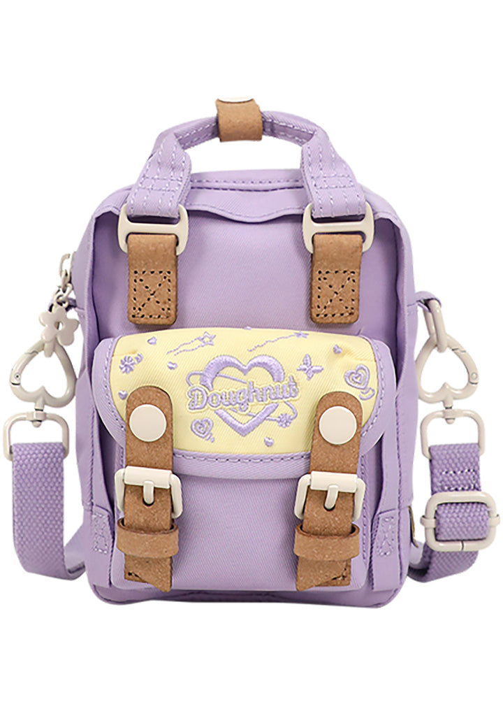 Purple Color Donut Handcrafted handbag Bag price 50000 INSTALLMENT payment is allow Handmade with  main image 4
