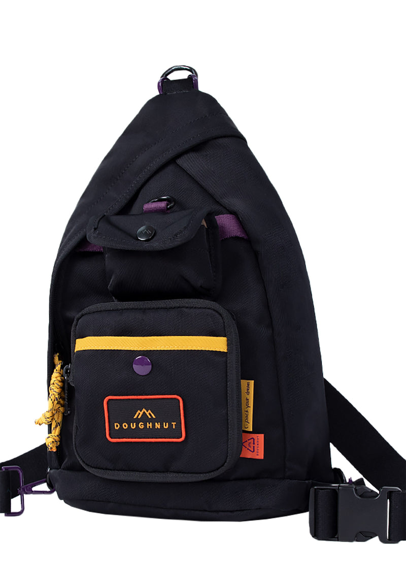 Happy Camper Series Hammock Sling & Backpack in Black