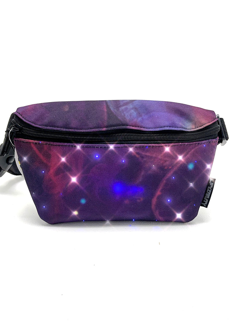 Ultra Slim Planet Nebula LED Light Up Fanny Pack