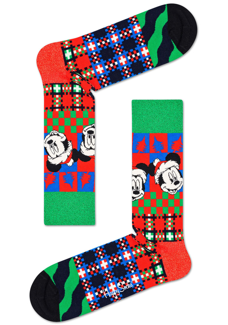 Disney Mickey Mouse Men's 2 Pack Crew Socks, Red Grey Multi, 10-13 :  : Clothing, Shoes & Accessories