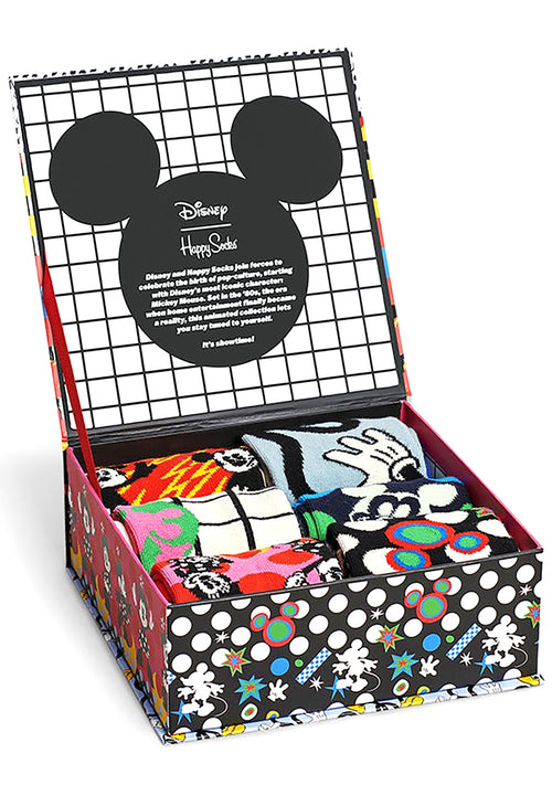 X Disney Mickey and Minnie 6PK Sock Gift Set
