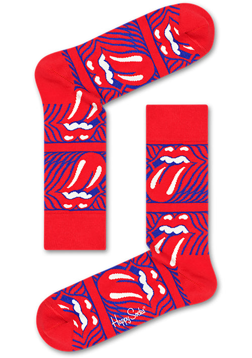 Happy Socks Rolling Stones Stripe Me Up Socks