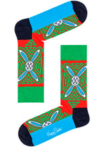 X Macaulay Culkin Christmas Psychedelic Rabbit Sock