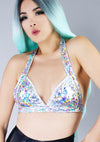 Cybernetic Circus Holographic Halter Top