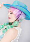 Touch the Sky Cowgirl Opalescence Festival Hat