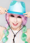 Touch the Sky Cowgirl Opalescence Festival Hat