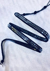 X Katie Soleil Vamp Double Wrap Beaded Bracelet