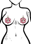 Phoenix Jeweled Nipple Pasties