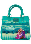 Disney Tangled Rapunzel Castle Glow Satchel Crossbody Bag