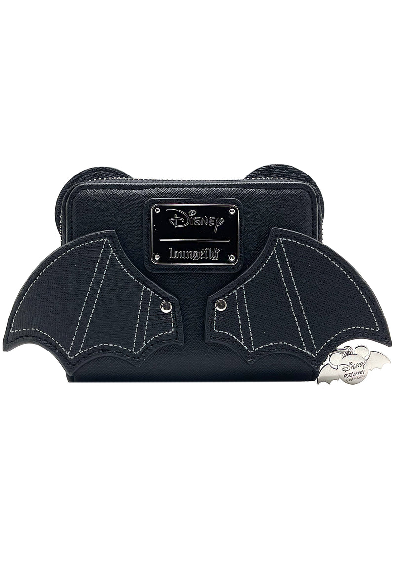 Loungefly Disney Mickey Bat Zip Wallet