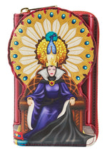 Disney Snow White Evil Queen Throne Zip Wallet