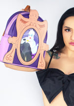 X LASR Exclusive Disney Little Mermaid Ursula & Vanessa Lenticular Mini Backpack