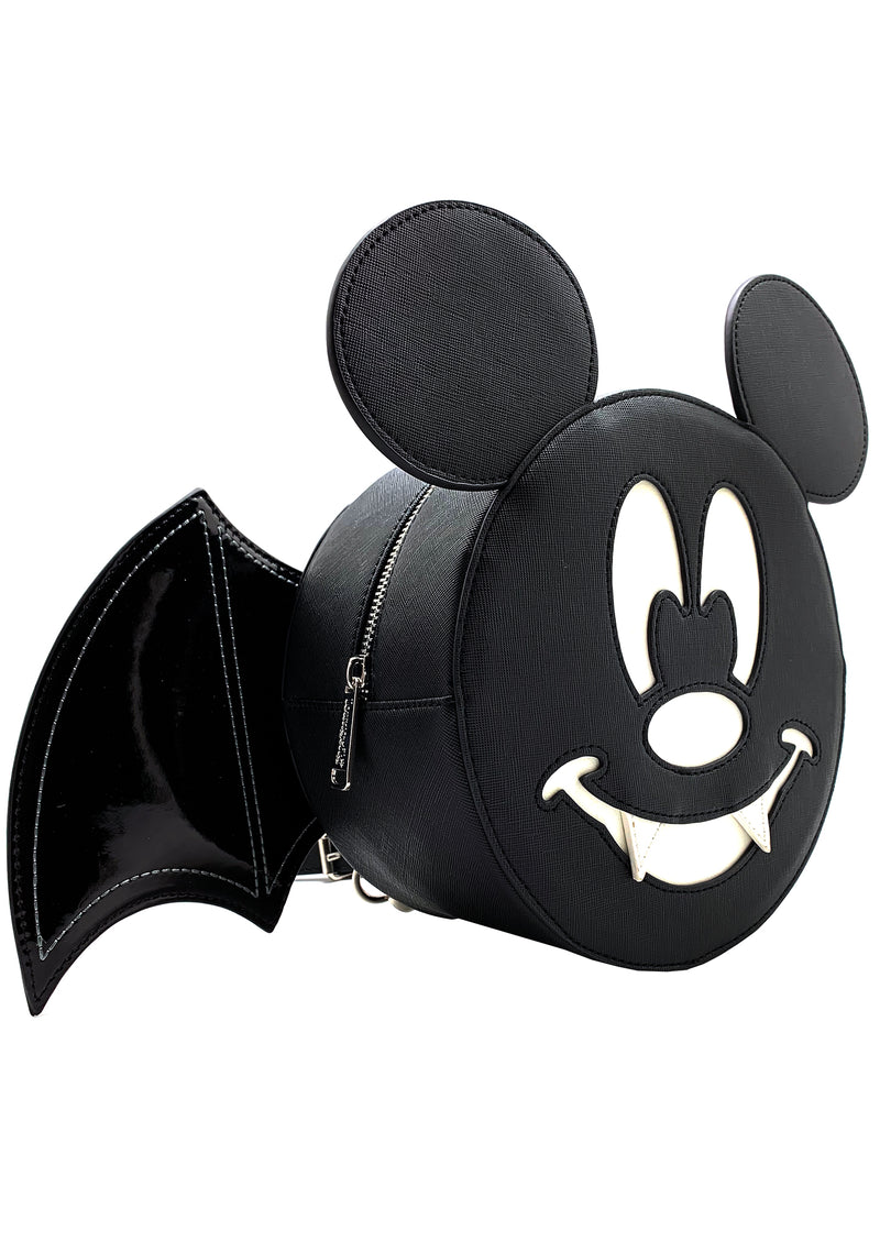 Disney Mickey Mouse Cartoon Faux Leather Mini Backpack