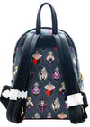 X LASR Exclusives Disney Villains Stained Glass Mini Backpack