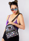 X LASR Exclusives Disney Villains Stained Glass Mini Backpack