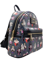 X LASR Exclusives Disney Villains Stained Glass Mini Backpack