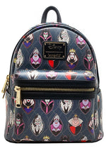 X LASR Exclusives Disney Villains Stained Glass Mini Backpack