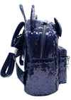 LASR Exclusive Disney Celestial Dreams Black X LASR Exclusive Disney Celestial Dreams Black Holographic Sequin Minnie Mini Backpack