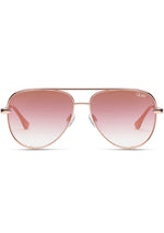 High Key Mini Sunglasses in Rose/Copper Fade