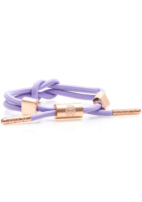 Rastaclat Violet II Women's Knotaclat Bracelet in Lavender/Rose Gold