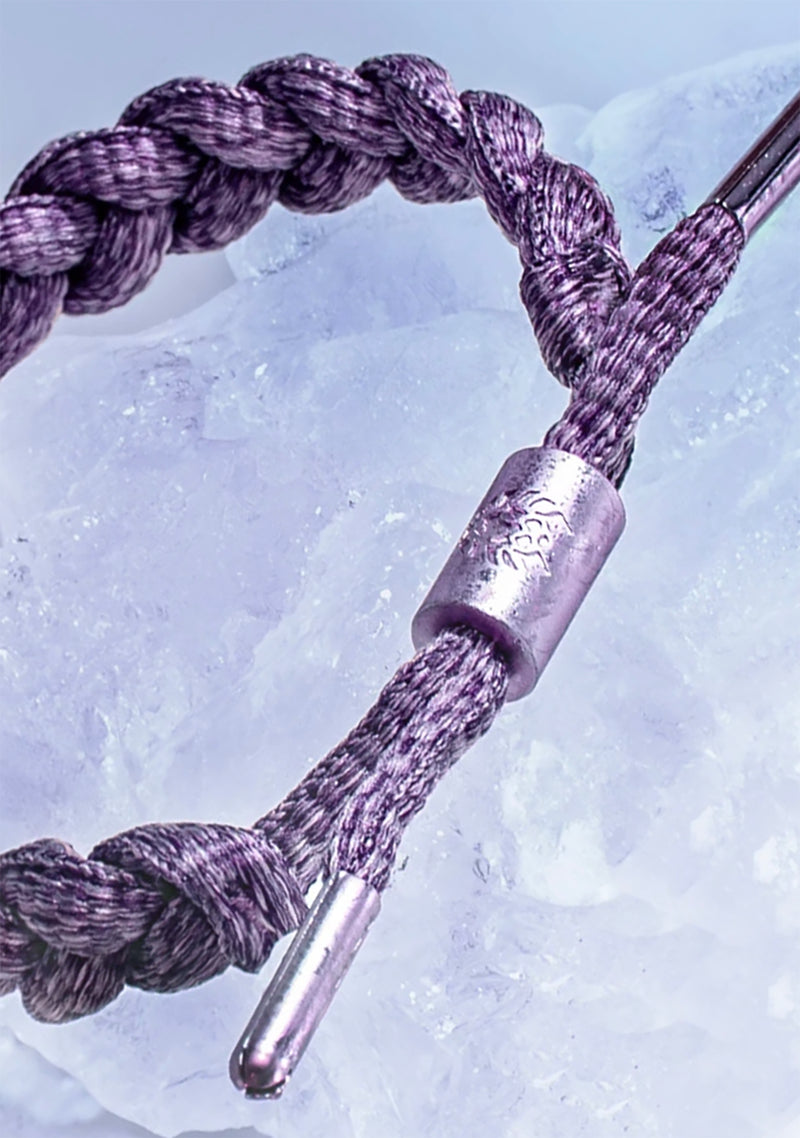 RASTACLAT Shop Rastaclat Sub Zero Arctic Plum Mini Clat Bracelet