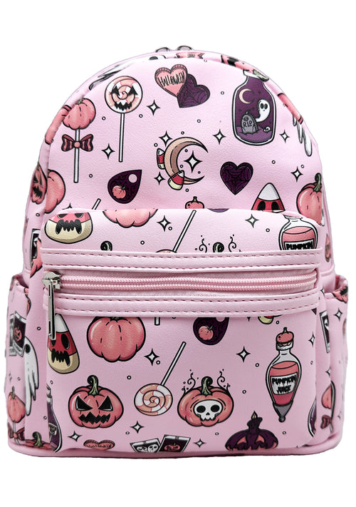 Kawaii Creep AOP Mini Backpack
