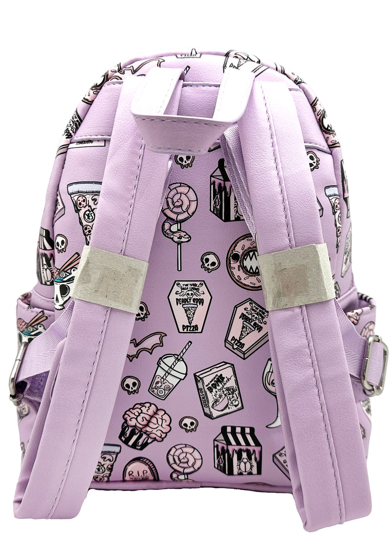 Munchie Madness AOP Mini Backpack