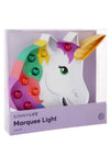 Sunnylife Unicorn Marquee Light