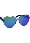 Midnight Love Heart Sunglasses