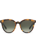TOMS Aaryn Sunglasses in Blonde Tortoise/Olive Gradient